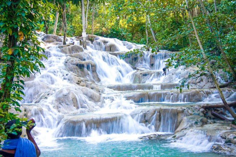 Exploring the Majestic Dunns River Falls in Jamaica